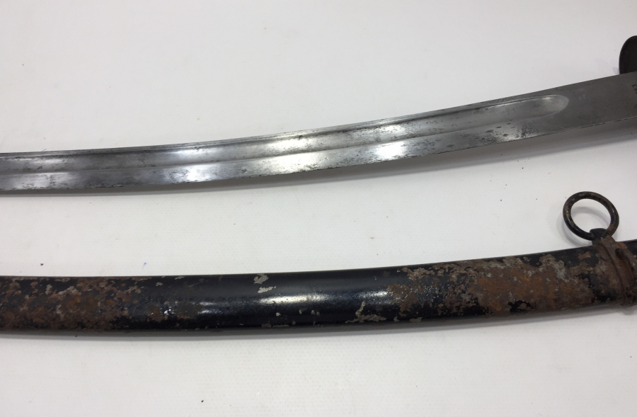 1 DÜNYA SAVAŞI DÖNEMİ ÇİL KONDİSYONDA DEV BOY SÜVARİ KILICI