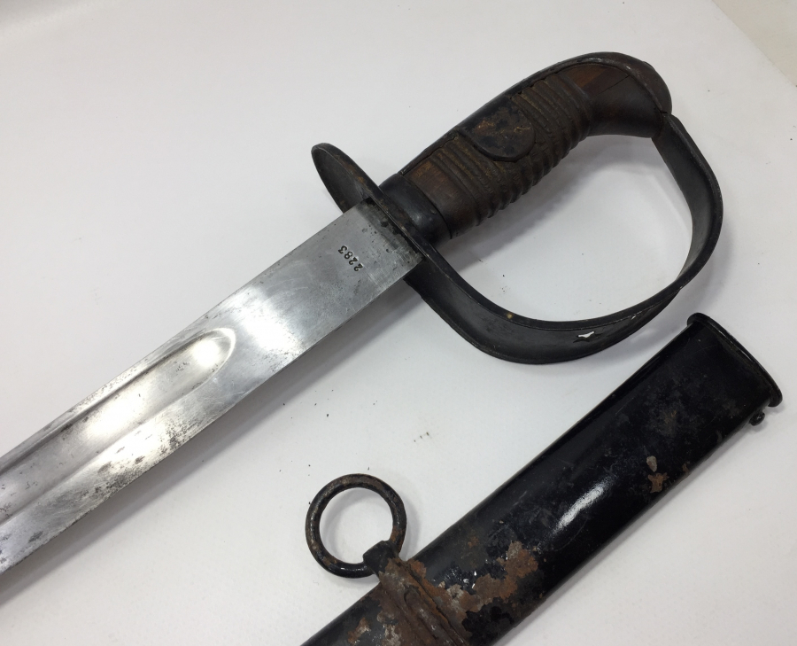 1 DÜNYA SAVAŞI DÖNEMİ ÇİL KONDİSYONDA DEV BOY SÜVARİ KILICI