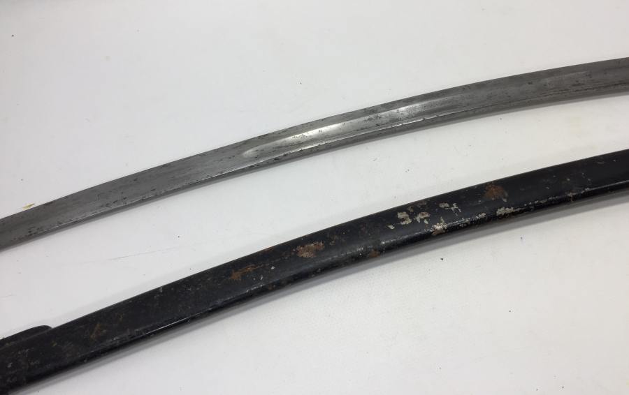 1 DÜNYA SAVAŞI DÖNEMİ ÇİL KONDİSYONDA DEV BOY SÜVARİ KILICI