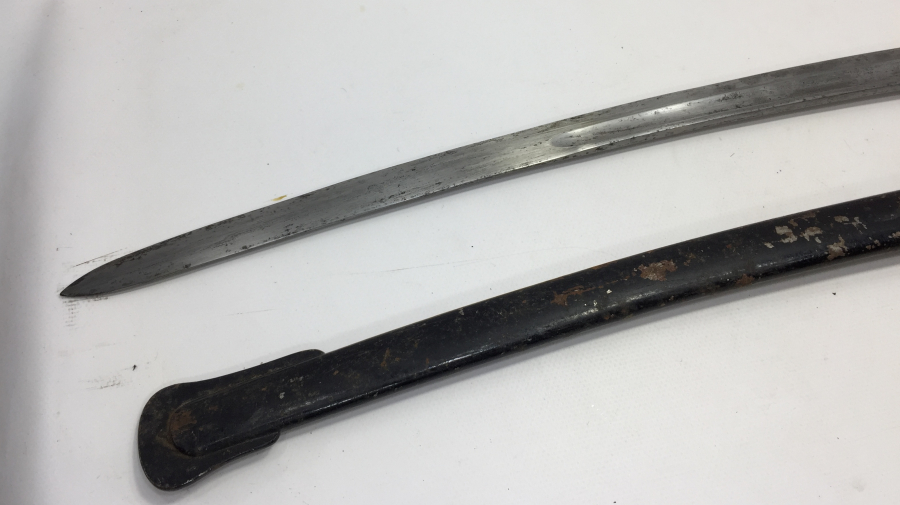 1 DÜNYA SAVAŞI DÖNEMİ ÇİL KONDİSYONDA DEV BOY SÜVARİ KILICI