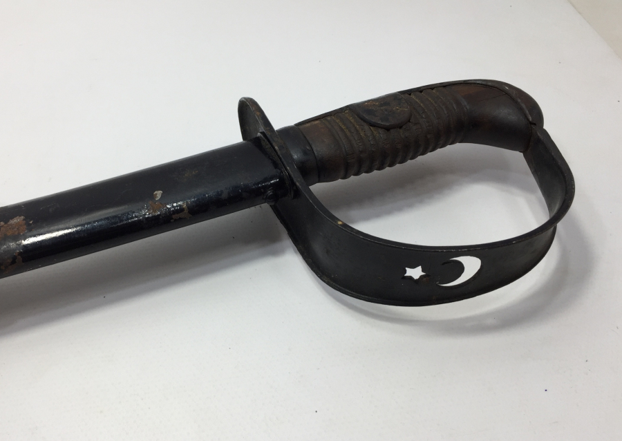 1 DÜNYA SAVAŞI DÖNEMİ ÇİL KONDİSYONDA DEV BOY SÜVARİ KILICI