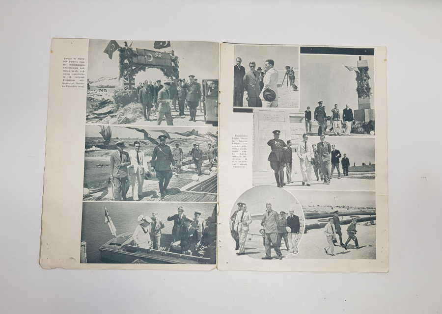 1936 İNGİLTERE KRALI EDWARD'IN İSTANBUL ZİYARETİ HATIRASI 
