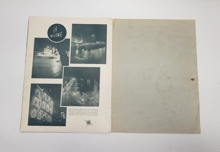 1936 İNGİLTERE KRALI EDWARD'IN İSTANBUL ZİYARETİ HATIRASI 