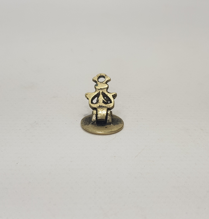 HAKKAK PARAFLI OSMANLI ALPAKA MÜHÜR