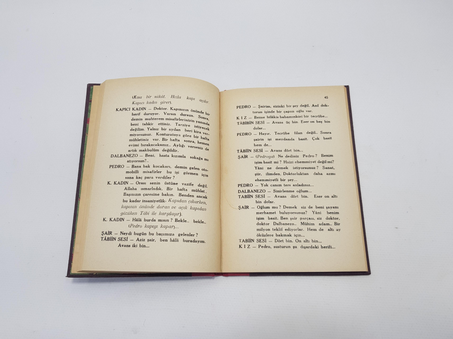 NAZIM HİKMET - KAFA TASI - İLK BASKI KİTAP