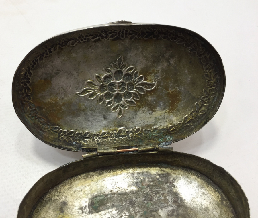 OSMANLI DÖNEMİ GÜMÜŞ TÜTÜN TABAKASI - SİGARA TABAKASI