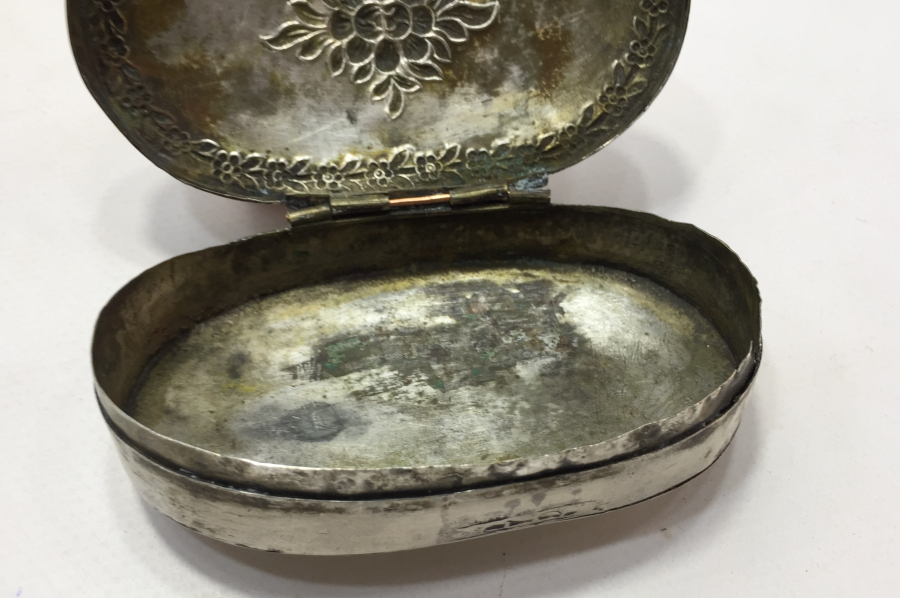 OSMANLI DÖNEMİ GÜMÜŞ TÜTÜN TABAKASI - SİGARA TABAKASI