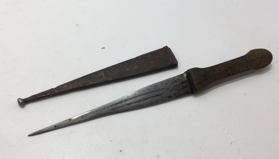 OSMANLI DÖNEMİ YILAN DİLLİ ÇERKES KAMASI