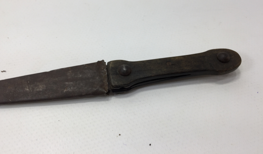 OSMANLI DÖNEMİ YILAN DİLLİ ÇERKES KAMASI