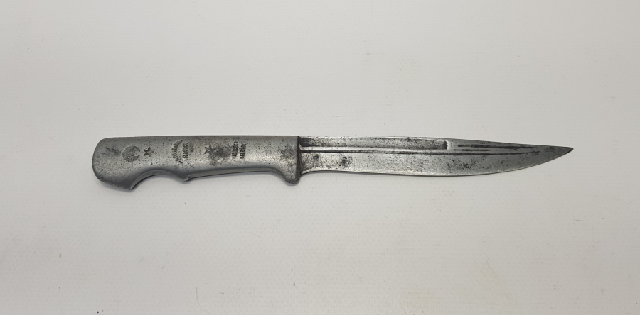 TÜRK BAYRAKLI VE BALIK RESİMLİ BIÇAK 