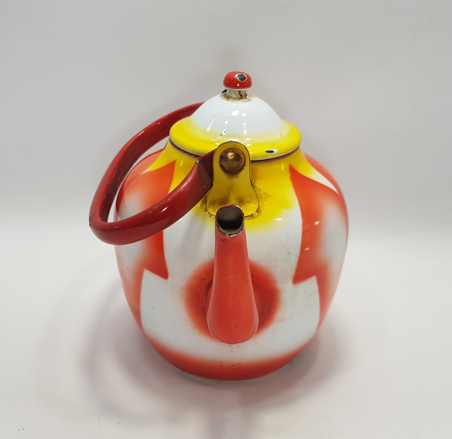 ANTİKA EMAYE ÇAYDANLIK 