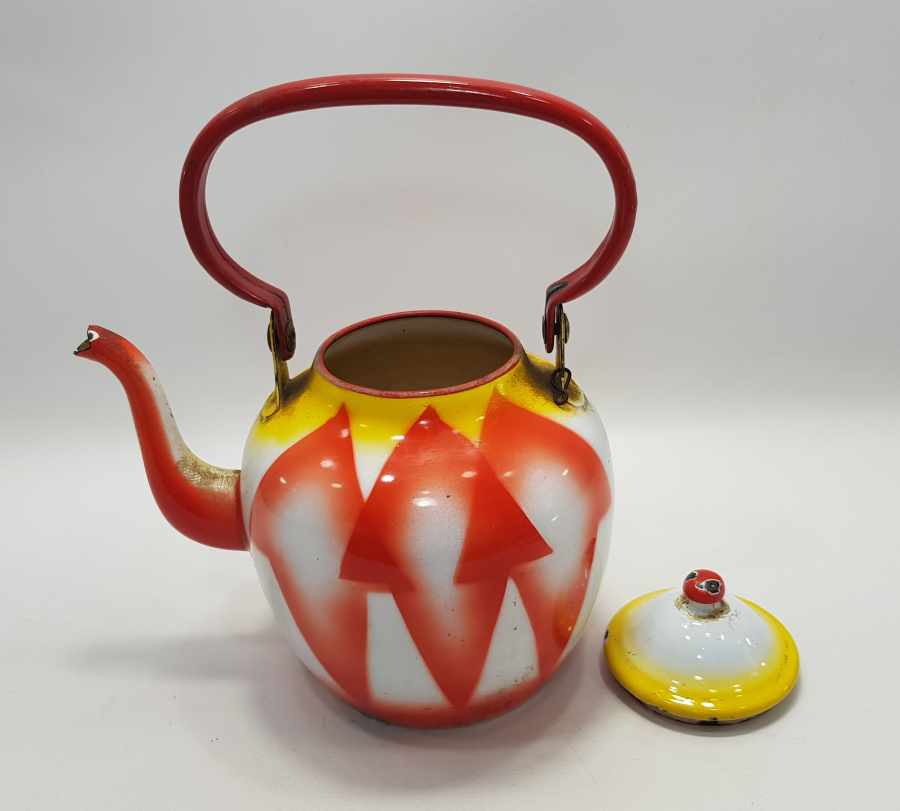 ANTİKA EMAYE ÇAYDANLIK 