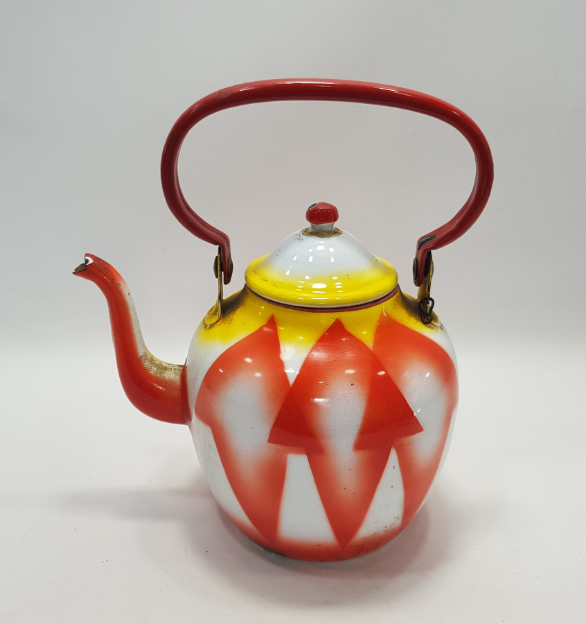 ANTİKA EMAYE ÇAYDANLIK 