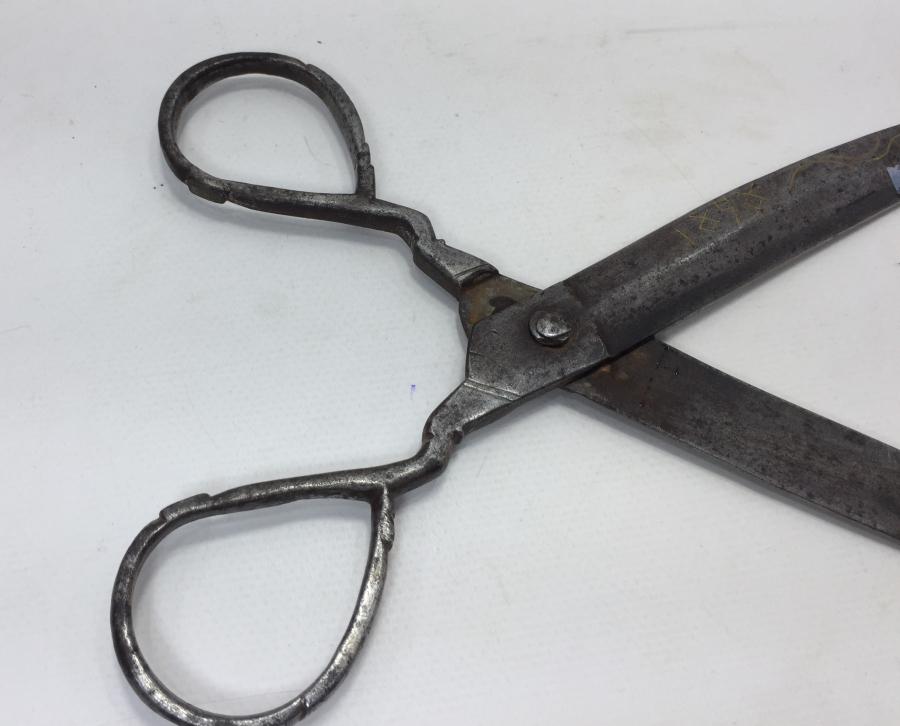 1898 TARİHLİ KOFGARİ İŞÇİLİKLİ BÜYÜK BOY MAKAS