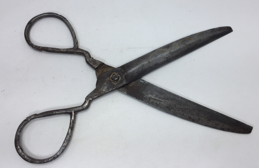 1898 TARİHLİ KOFGARİ İŞÇİLİKLİ BÜYÜK BOY MAKAS