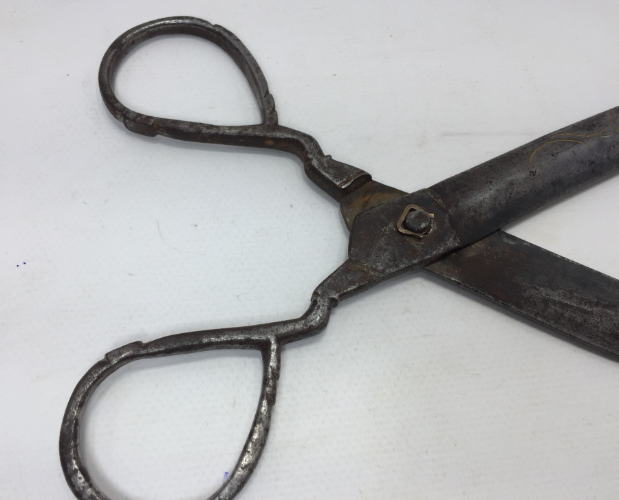 1898 TARİHLİ KOFGARİ İŞÇİLİKLİ BÜYÜK BOY MAKAS