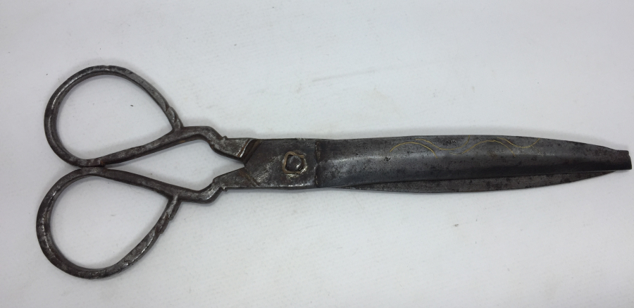 1898 TARİHLİ KOFGARİ İŞÇİLİKLİ BÜYÜK BOY MAKAS