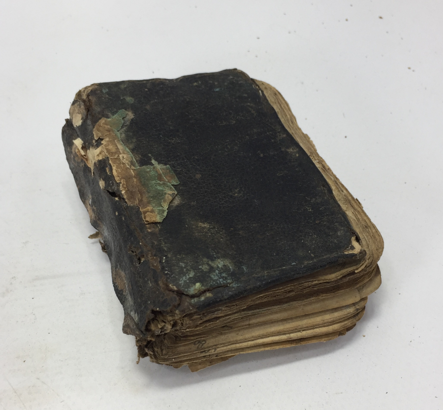 İÇİNDE EBCEDLER BULUNAN EL YAZMA KALIN ENAM-I ŞERİF