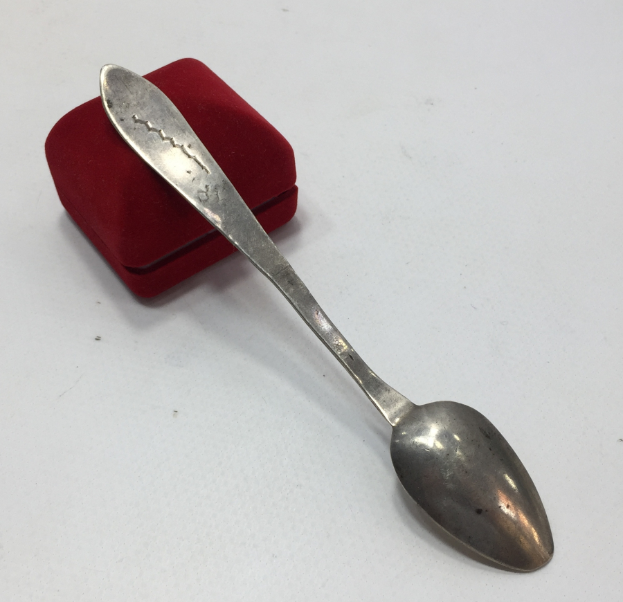 OSMANLI DÖNEMİ GÜMÜŞTEN MAMUL TUĞRALI KAŞIK