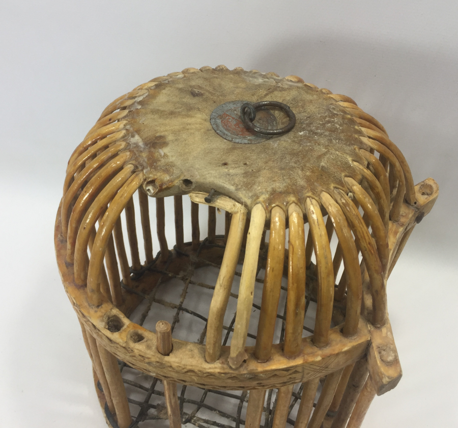 OSMANLI DÖNEMİ İŞLEMELİ KEKLİK KAFESİ