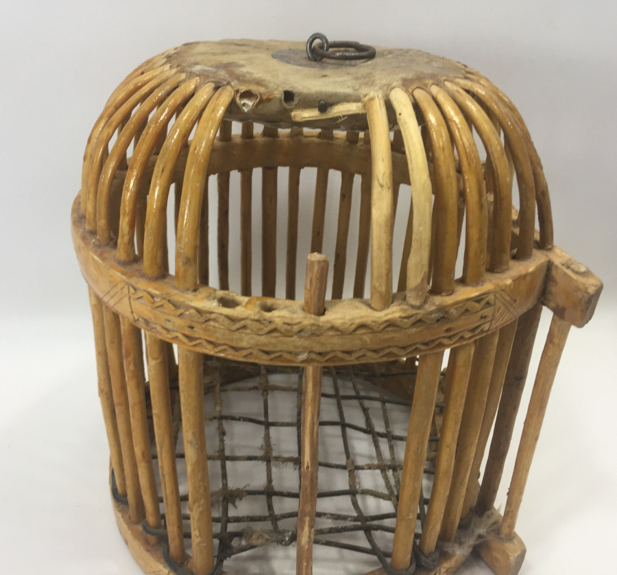 OSMANLI DÖNEMİ İŞLEMELİ KEKLİK KAFESİ