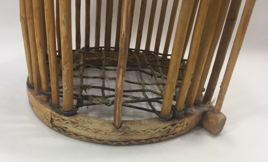 OSMANLI DÖNEMİ İŞLEMELİ KEKLİK KAFESİ