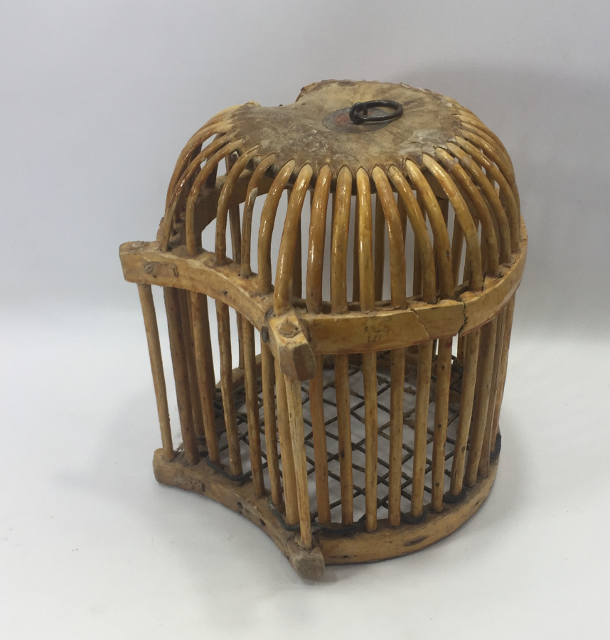 OSMANLI DÖNEMİ İŞLEMELİ KEKLİK KAFESİ