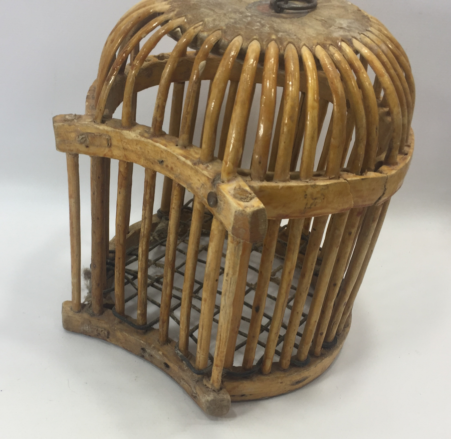 OSMANLI DÖNEMİ İŞLEMELİ KEKLİK KAFESİ