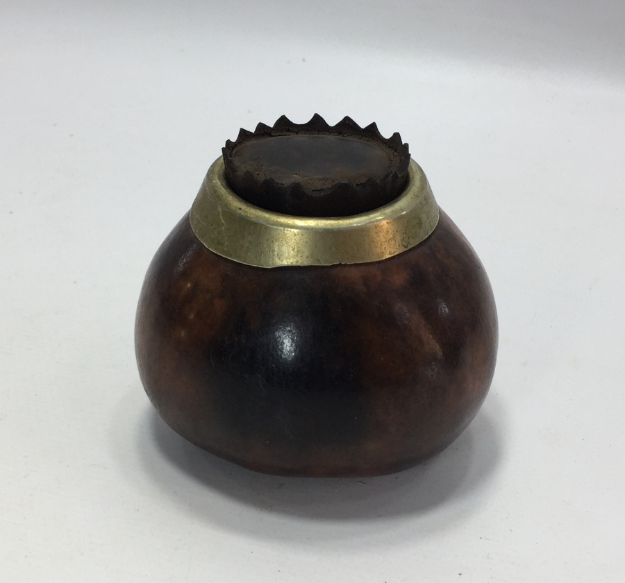 OSMANLI DÖNEMİ NADİR FORMDA TEKKE İŞİ ARMUDİ HATTAT HOKKASI