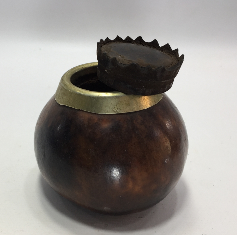 OSMANLI DÖNEMİ NADİR FORMDA TEKKE İŞİ ARMUDİ HATTAT HOKKASI