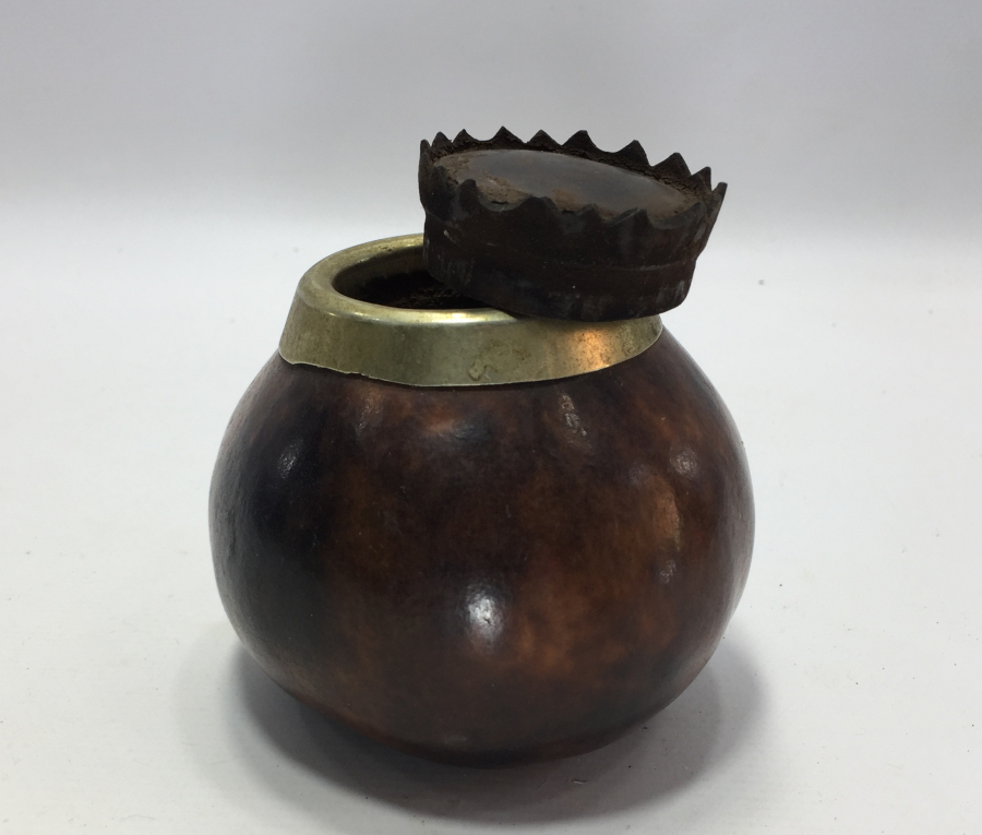 OSMANLI DÖNEMİ NADİR FORMDA TEKKE İŞİ ARMUDİ HATTAT HOKKASI