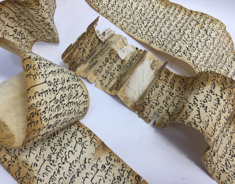 TAMAMI EL YAZMA RULO HAMAYILI İÇİ