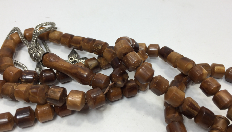 USTA İŞİ 99 LUK KUKADAN MAMUL NAMAZ TESBİHİ