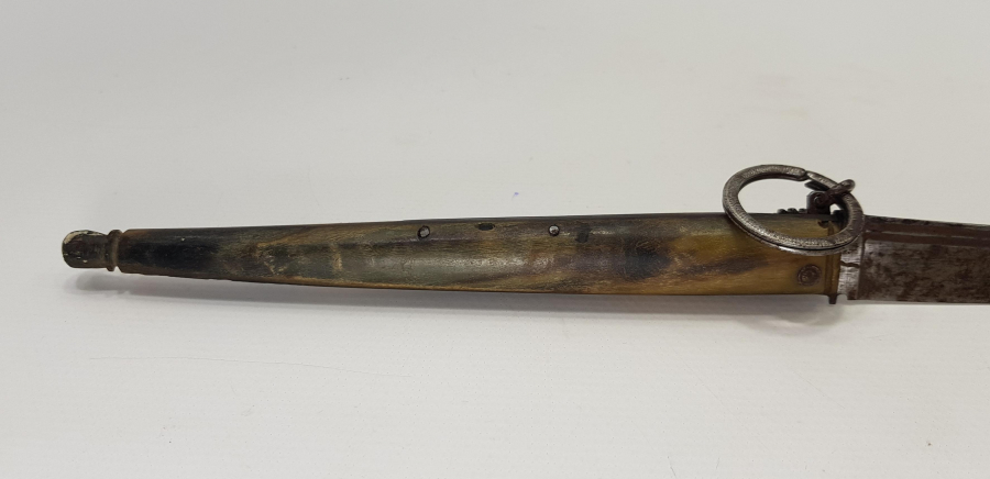 1. DÜNYA SAVAŞI CAN KARDASH YAZILI BOYNUZ SAPLI KAMA