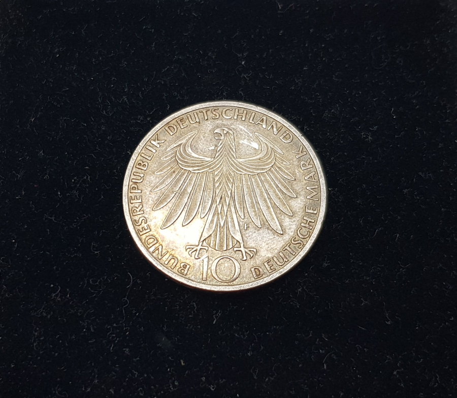 1972 BERLİN OLİMPİYATLARI HATIRA GÜMÜŞ 10 MARK