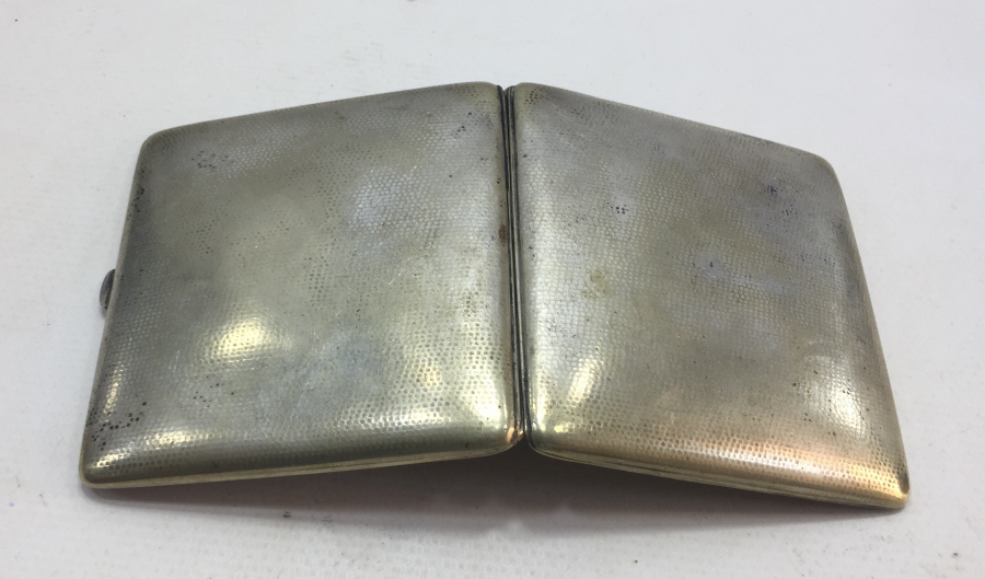 ALPAKADAN MAMUL SİGARA TABAKASI