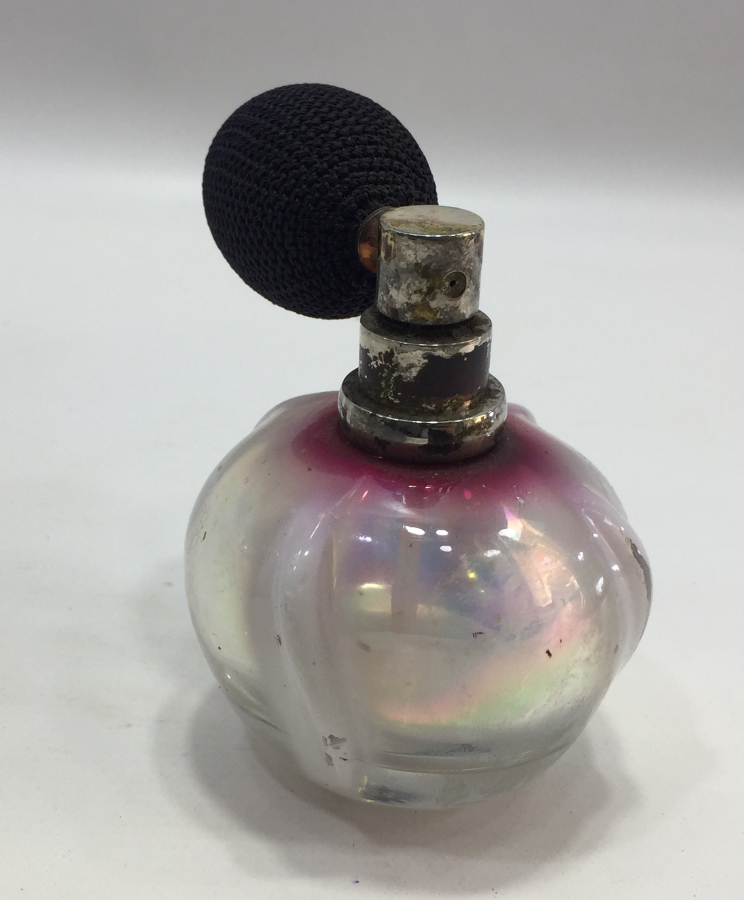 ANTİKA CAM PARFÜM ŞİŞESİ