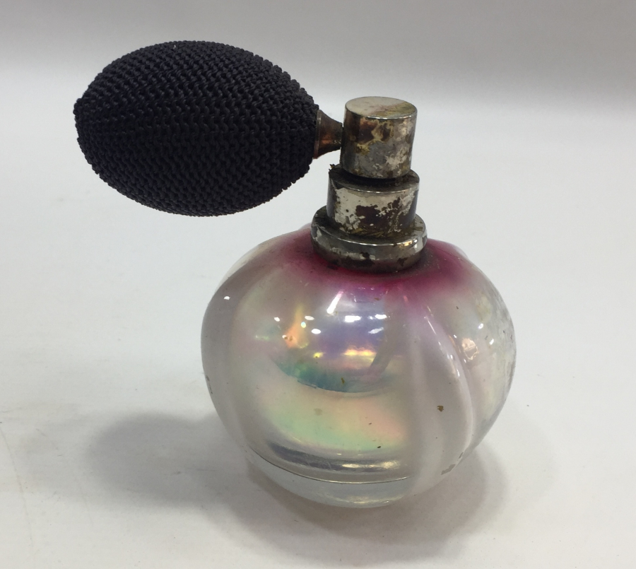 ANTİKA CAM PARFÜM ŞİŞESİ