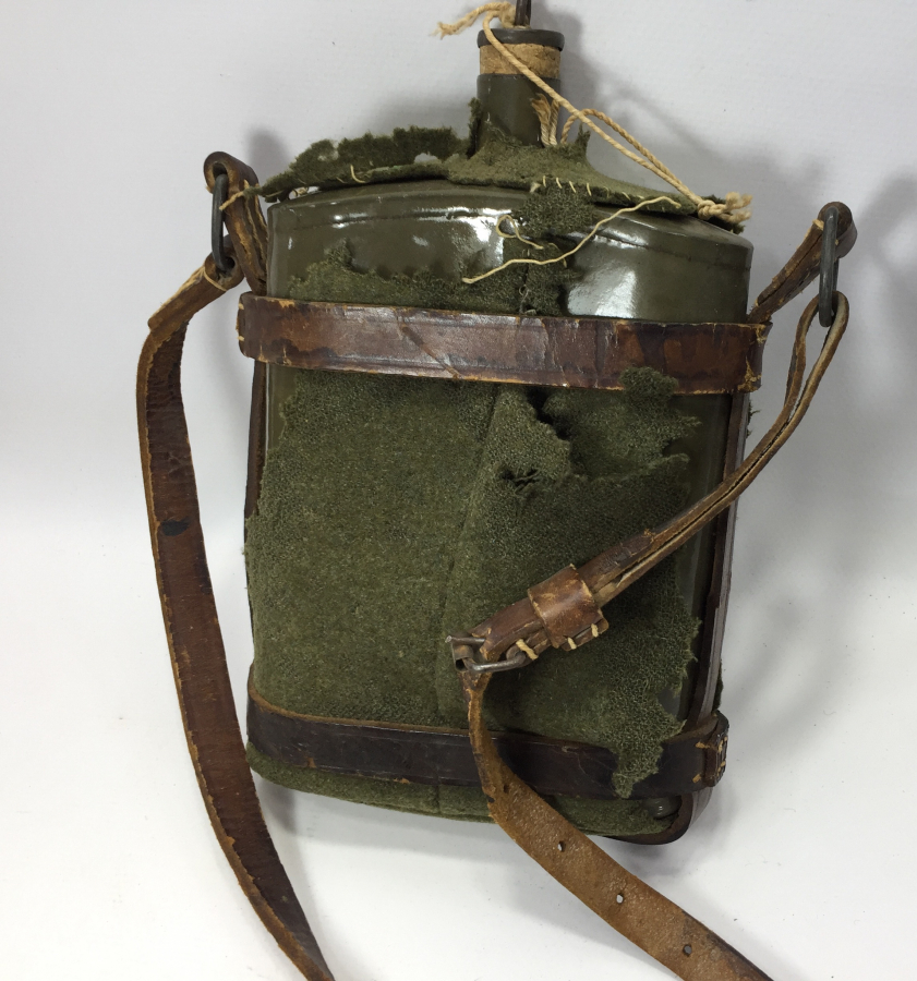 ÇOK YÜKSEK KONDİSYONDA 1. DÜNYA SAVAŞI DÖNEMİ FRANSIZ MATARA