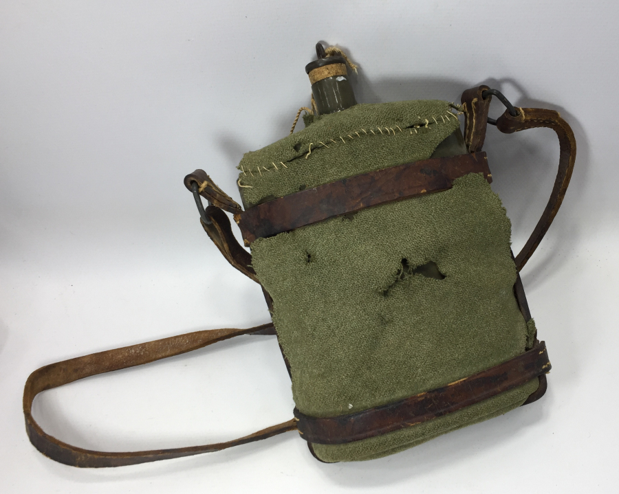 ÇOK YÜKSEK KONDİSYONDA 1. DÜNYA SAVAŞI DÖNEMİ FRANSIZ MATARA