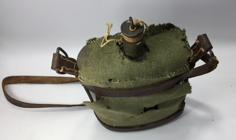 ÇOK YÜKSEK KONDİSYONDA 1. DÜNYA SAVAŞI DÖNEMİ FRANSIZ MATARA