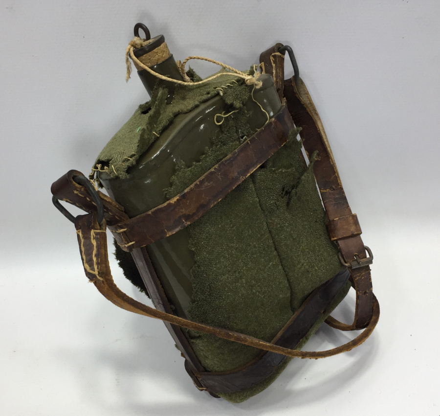 ÇOK YÜKSEK KONDİSYONDA 1. DÜNYA SAVAŞI DÖNEMİ FRANSIZ MATARA