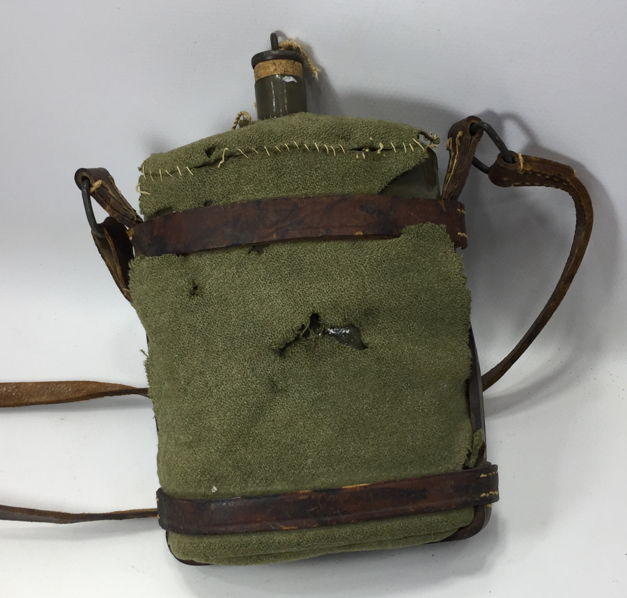 ÇOK YÜKSEK KONDİSYONDA 1. DÜNYA SAVAŞI DÖNEMİ FRANSIZ MATARA