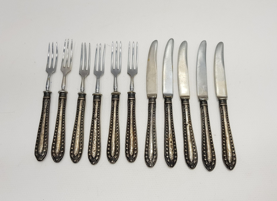 GÜMÜŞ ÇATAL BIÇAK TAKIMI 