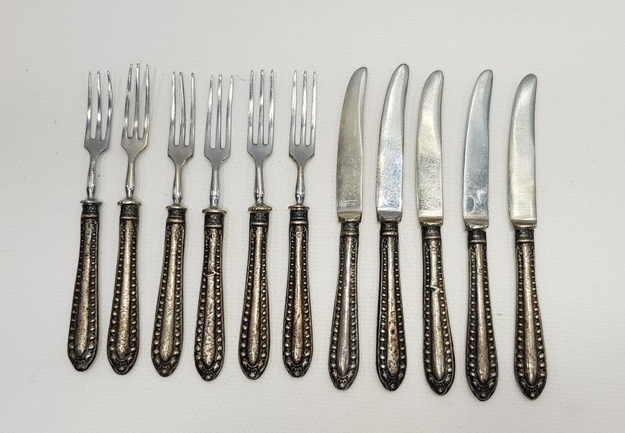 GÜMÜŞ ÇATAL BIÇAK TAKIMI 