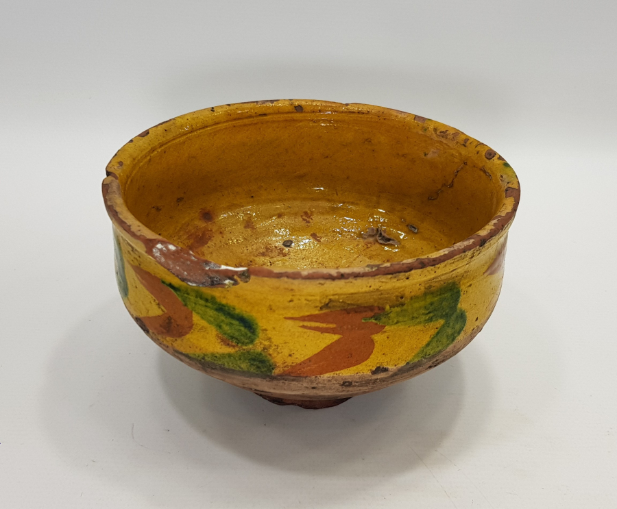 OSMANLI DÖNEMİ ÇANAKKALE ADA İŞİ SIRLI KASE