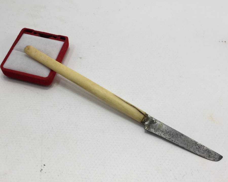 OSMANLI DÖNEMİ DAMGALI HATTAT BIÇAĞI