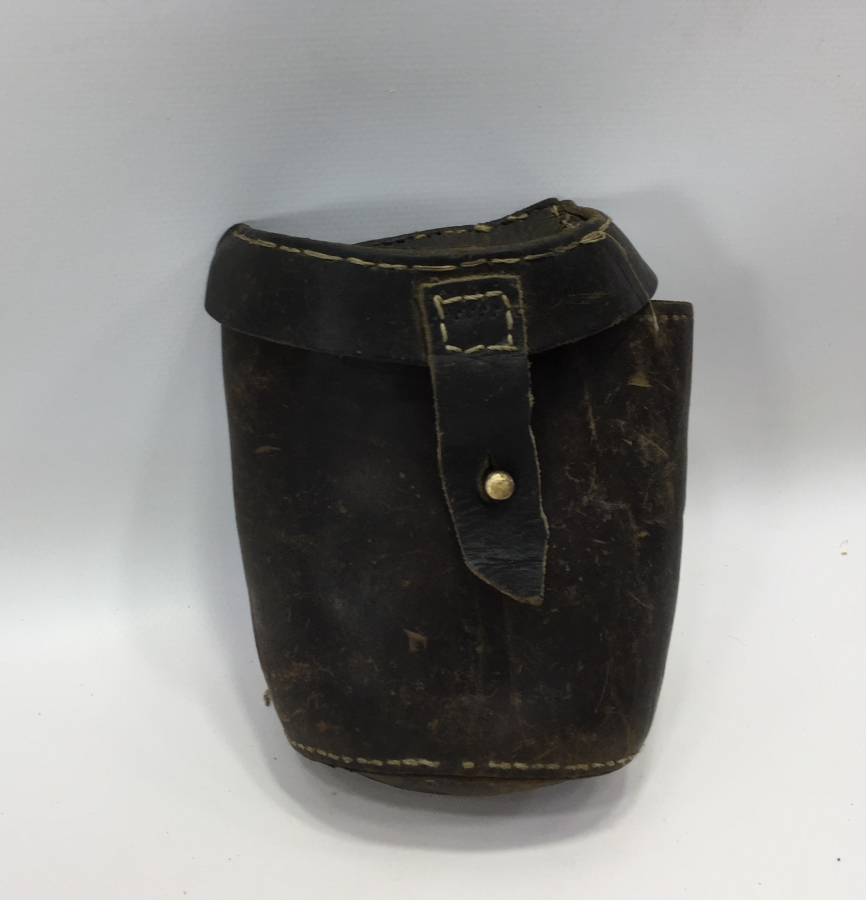 OSMANLI DÖNEMİ DERİDEN MAMUL ASKER İŞİ MAVZER KÜTÜKLÜĞÜ