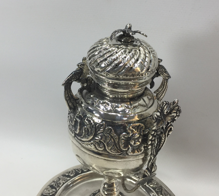 OSMANLI DÖNEMİ GÜMÜŞ BUHURDANLIK