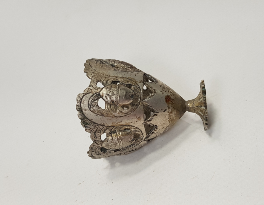 OSMANLI DÖNEMİ GÜMÜŞ FİNCAN ZARFI 